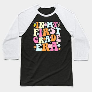 In My First Grade Era 1st Grade Girl Teacher Back to School Baseball T-Shirt